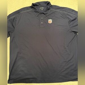 NFL Men's Navy Polo Shirt size xxxl 3xl
